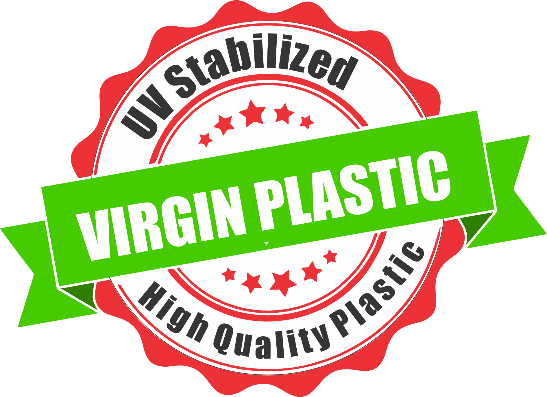 Virgin plastic raw material