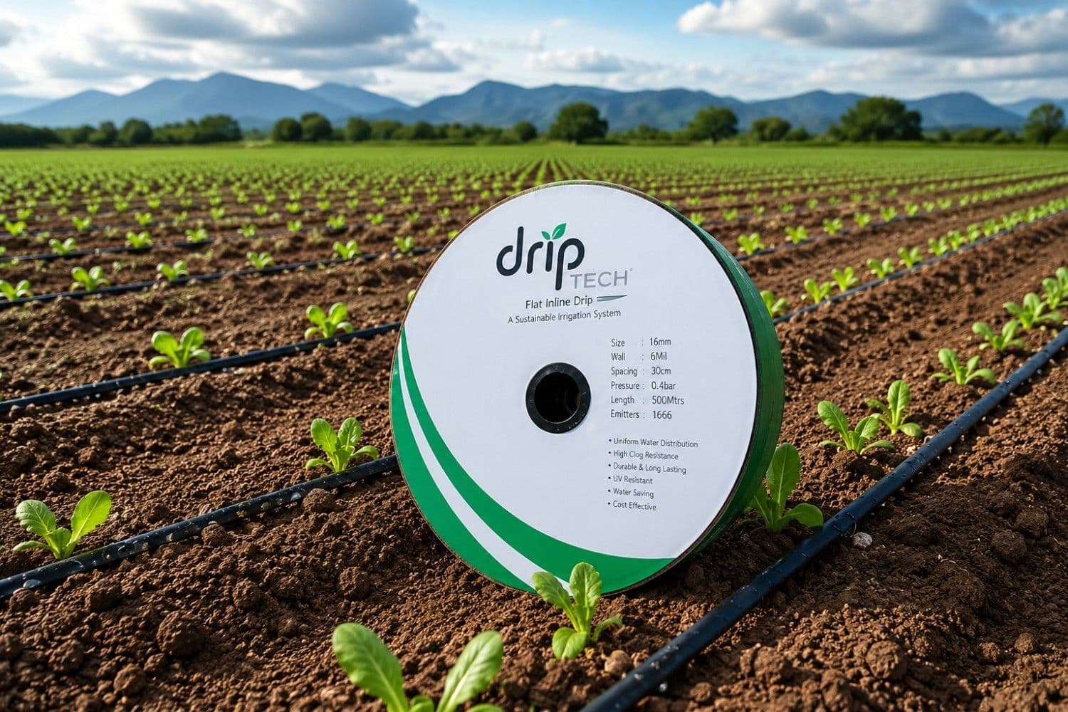 Laser drip irrigation