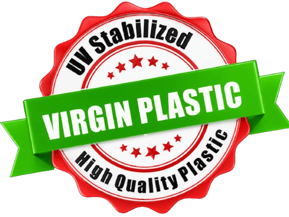 Laser Spray — UV-stabilized High Quality Virgin Plastic for robustness and durability
