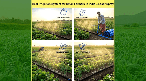 How Rain Pipe Irrigation Saves Farming Costs